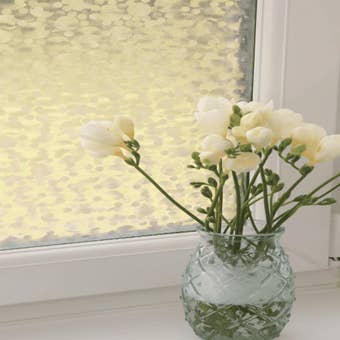 D-C-fix Pearl Frosted Window Film 45cm x 2m – Self-Adhesive Privacy Vinyl for Glass, Doors and Smooth Surfaces