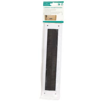 Ashley Letterbox Draught Excluder – Plastic Frame Brush Seal for Energy Saving