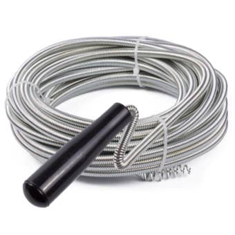 Benson Sewer Spring 10m with Handle – Heavy Duty Drain Snake for Sinks Toilets and Showers