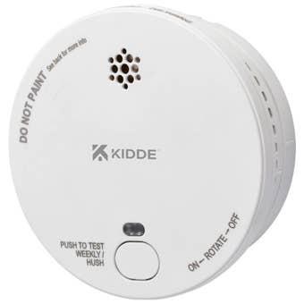 Kidde Optical Smoke Alarm – Battery Operated with Hush Button Feature