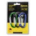 Benson Carabiner Hooks Set 3 Pieces – 8 x 80 mm Multi-Purpose Steel Clips for Hanging and Securing