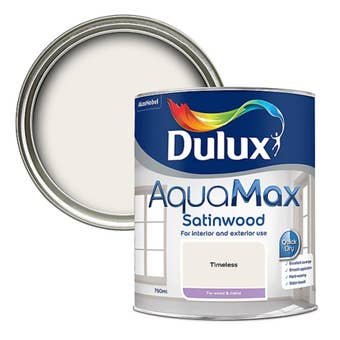 Dulux AquaMax Satinwood Timeless Metal and Wood Paint 750ml