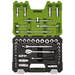 Draper Expert 41 Piece 3/8 Inch Drive Metric and AF Combined Socket Set with Storage Case