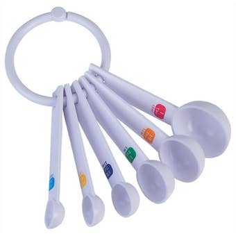 Tala 6 Piece Measuring Spoon Set – Precision Kitchen Utensils for Baking and Cooking