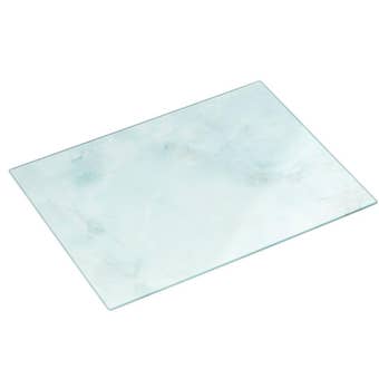 Tala Glass Worktop Saver Onyx – Heat Resistant Toughened Glass Surface Protector 30 x 40cm