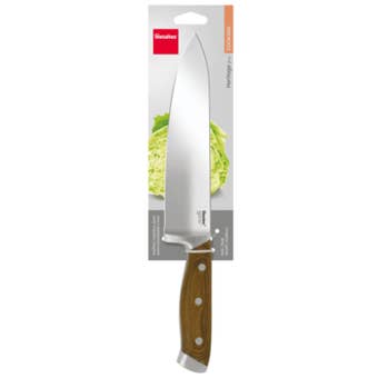 Metaltex Heritage Line Chef Knife – 34cm Professional Molybdenum Stainless Steel