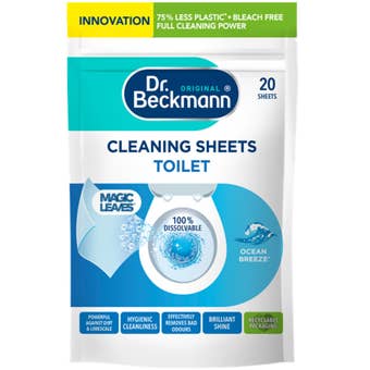 Dr. Beckmann Toilet Cleaning Sheets – Ocean Breeze I 20 Sheets