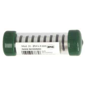 Round Neodymium Magnets N35 Nickel-Plated Ø12 x 3mm Corrosion-Resistant – Pack of 10