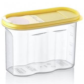 Storage Container with Pouring Spout 1.2L – Airtight Cereal and Food Storage Box