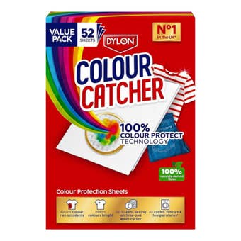 Dylon Colour Catcher Laundry Protection Sheets 52 Pack – Prevent Colour Run and Preserve Fabric Brightness