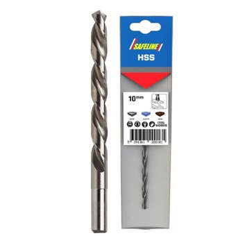 Safeline 7.5mm HSS Drill Bits Pre-Packed – High Speed Steel Twist Bits for Metal, Wood and Plastic