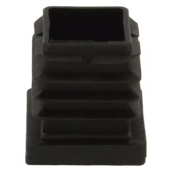 Inner Square Tip Mod. 661 – 22x22mm Polypropylene Non-Slip End Cap with Noise Cushioning