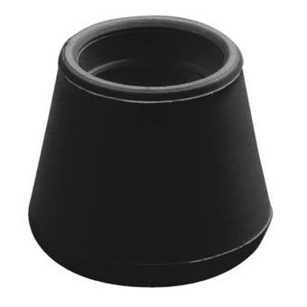 Outer Round Tip Mod. 654 Pack of 4 – Non-Slip Rubber End Caps 14mm for Safety and Stability