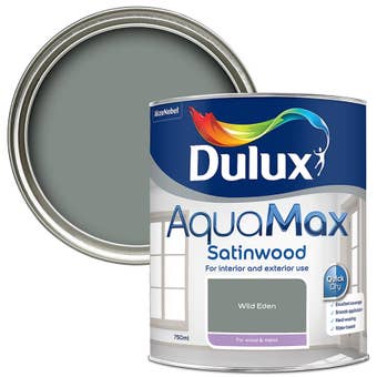 Dulux AquaMax Satinwood Wild Eden Metal and Wood Paint 750ml