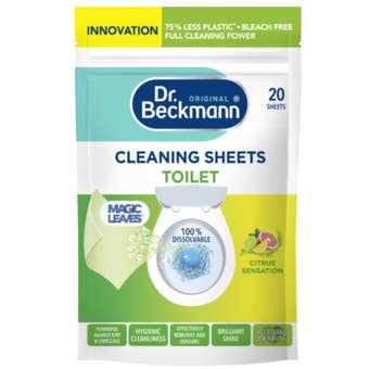 Dr. Beckmann Toilet Cleaning Sheets – Citrus Sensation I 20 Sheets