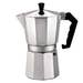 Coffeexpress 9 Cup Silver Espresso Maker – Classic Stovetop Coffee Pot for Rich Italian-Style Espresso