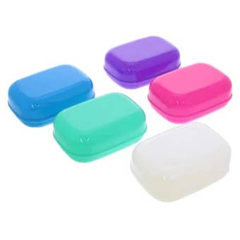 Coral Soap Dish Assorted Colours – Durable and Stylish Bathroom Soap Holder