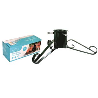 Ashley Christmas Tree Stand – Strong Metal Holder with Adjustable Securing Bolts