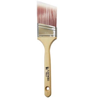 Fleetwood Pro-D Angled Sash Brush 2.5 Inch – Precision Cutting-In Brush with SRT Synthetic Bristles