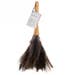 Rushmere Premium 15-Inch Ostrich Feather Duster – Medium Size with Wooden Handle for Delicate Dusting of Furniture, Fixtures and Antiques