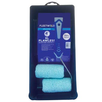 Fleetwood 4 Inch Jumbo Flawless Painting Kit – Complete Roller Set for Smooth and Professional Finishes
