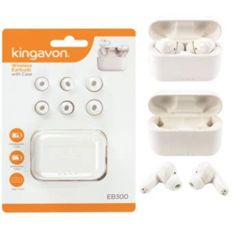 Kingavon Wireless Earbuds with Charging Case – Bluetooth 5.0 True Wireless Headphones