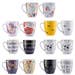 Price & Kensington Assorted Mugs 6 Pack – Durable Porcelain Mugs for Everyday Use