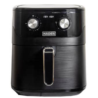 Haden 6.5L Black Air Fryer with 60 Minute Timer and Temperature Control – Healthy Family Cooking