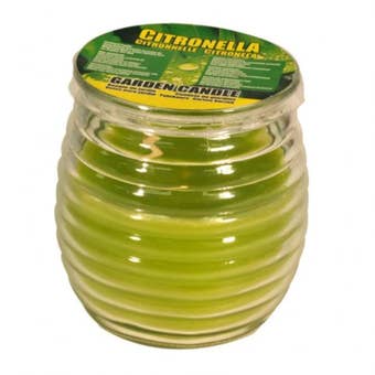 Citronella Candle in Glass Jar – Outdoor Insect Repellent Garden Candle