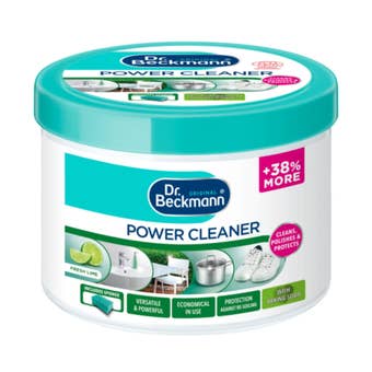 Dr Beckmann Power Cleaner Stone 550g with Sponge – Cleans, Polishes & Protects in One