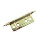 Premier 2 Piece Brass Flush Hinge with Decorative Finials 75mm – Durable Door Hinge for Cabinets and Furniture