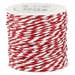 Red and White Striped Gift Ribbon 20m I Festive Wrapping and Decorative Ribbon for Gifts and Crafts