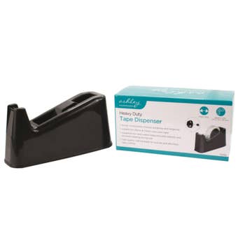 Ashley Heavy Duty Tape Dispenser – Durable Desk Dispenser with Weighted Non-Slip Base