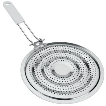 Metaltex Simmer Ring Toaster – 21cm Stainless Steel Stovetop Toasting Plate