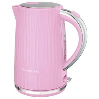 Russell Hobbs Eden Raspberry Kettle 1.7L – 3000W Fast Boil Electric Kettle with Perfect Pour Spout and Water Gauge