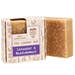 Lavender & Meadowsweet Loofah Natural Soap I Handmade Irish Exfoliating Soap with Patchouli and Cedarwood Essential Oils