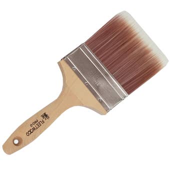 Fleetwood Pro-D 4 Inch Paint Brush – Professional Cutting-In Brush with SRT Synthetic Bristles