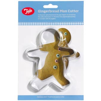 Tala Gingerbread Man Cutter Stainless Steel – Durable Biscuit and Pastry Cookie Cutter