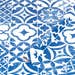 D-C-Fix Mid Sheen Blue and White Tile Effect Self-Adhesive Film 2m x 450mm – Peel and Stick Decorative Covering