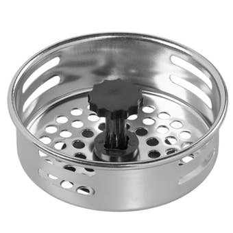 Tala Sink Strainer and Plug – Universal 8cm Stainless Steel Kitchen Sink Plug with Strainer