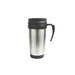Basiks Stainless Steel Coffee Cup – 450ml Insulated Reusable Travel Mug