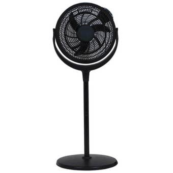 Prem-I-Air EH1862 16 Inch Pedestal Fan with Remote Control – 3 Speed, 55W, Black