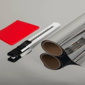 D-C-Fix Mirror Window Frosted Film – Self-Adhesive Privacy & Decorative Glass Covering