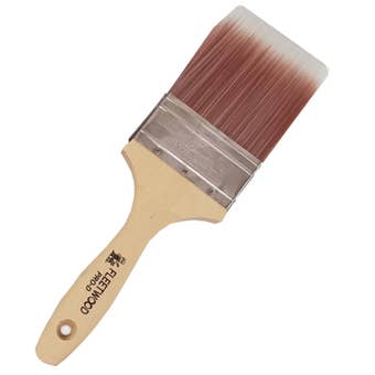 Fleetwood Pro-D 2.5 Inch Paint Brush – Professional Cutting-In Brush with Bevelled SRT Synthetic Bristles