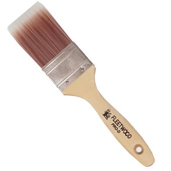 Fleetwood Pro-D 2 Inch Paint Brush – Professional Cutting-In Brush with Bevelled SRT Synthetic Bristles