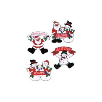Premier Window Stickers I Reusable Decorative Festive Stickers for Windows and Glass Surfaces