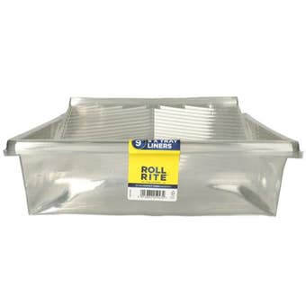 Fleetwood Roll Rite 9" Tray Liners 5 Pack – Heavy Duty Paint Tray Inserts for Roll Rite 9" Paint Tray