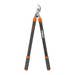 Truper 28 Inch Drop Forged Loppers with Ash Wood Handles and Shock Absorbing Stops