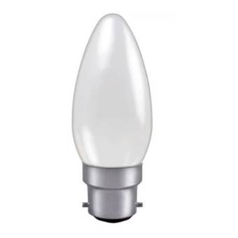 Eveready Opal Candle Lamp B22 60W Rough Service Bulb Long Life Durable Lighting
