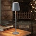 Turin Lamp - Slate – Modern Rechargeable Lantern for Stylish Illumination
